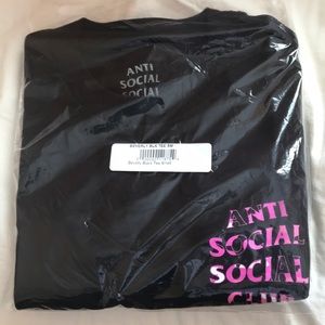 Anti social social club 100% cotton tee